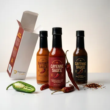 Hot Sauce Designs for Food Brand Packaging