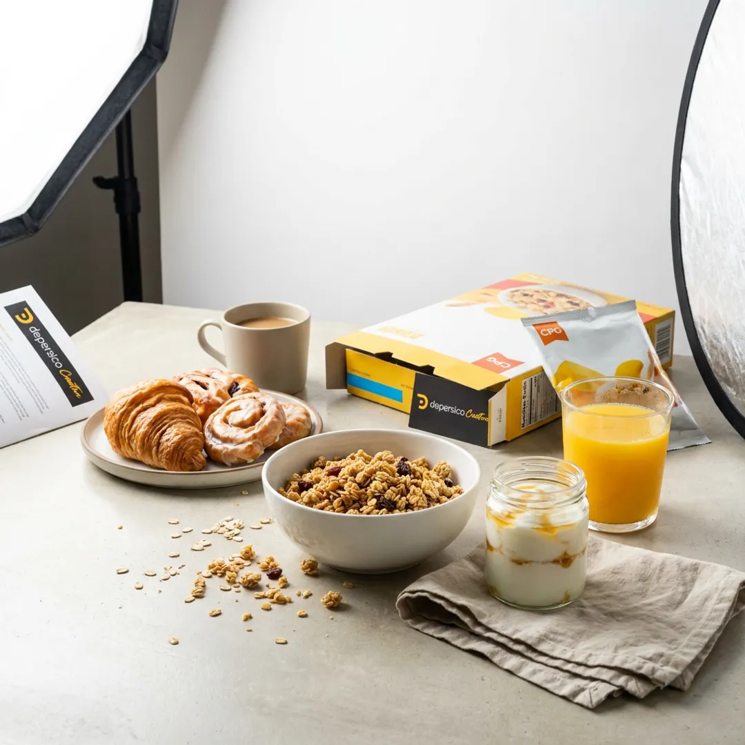 Breakfast Food Photography for CPG Food Brands