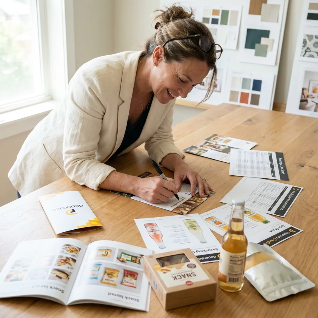 Brochure Design Agency Food Brand Samples and Portfolio
