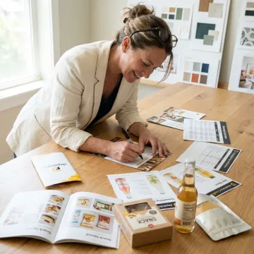 Brochure Design Agency Food Brand Samples and Portfolio