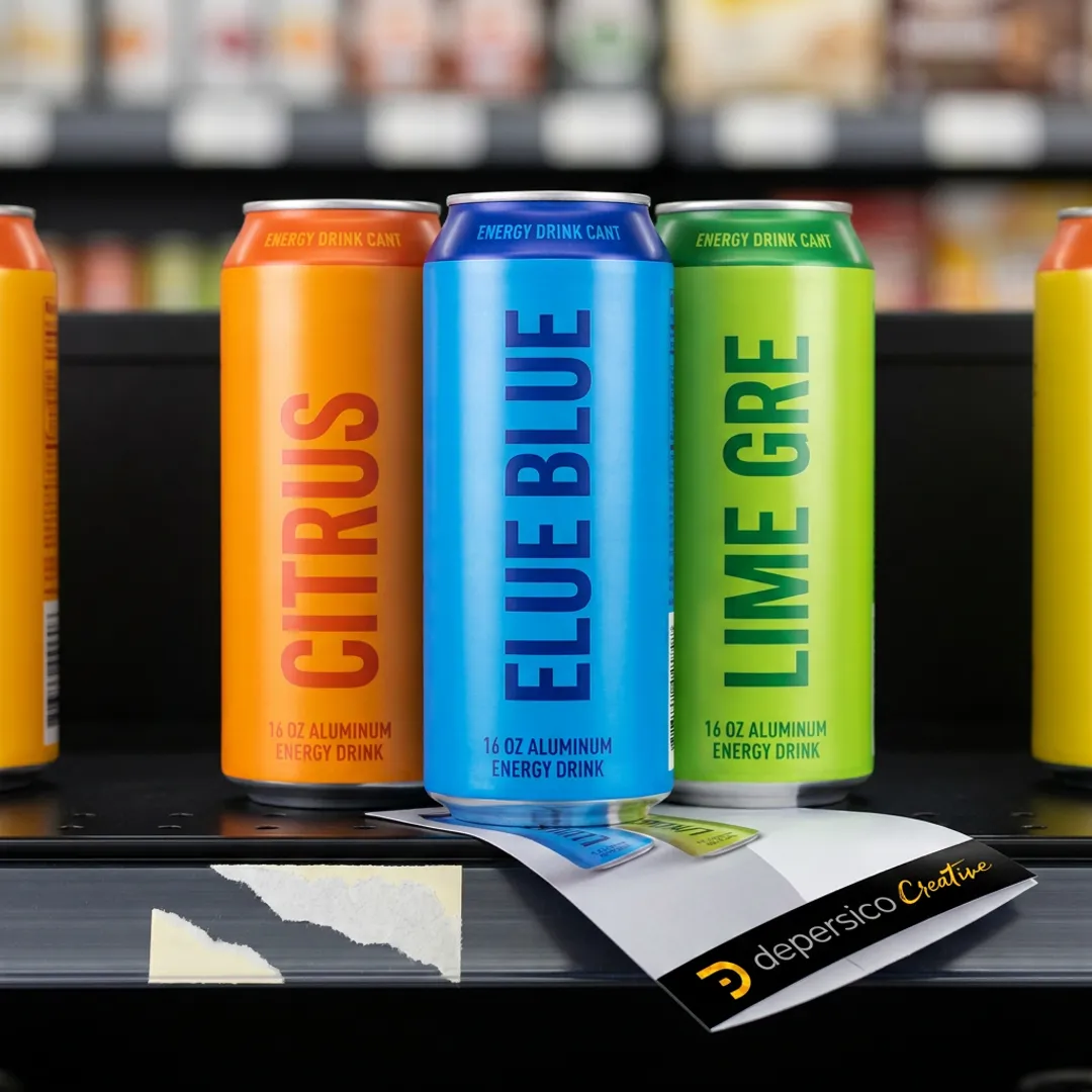 Energy Drink Designs for Food and Beverage Brands