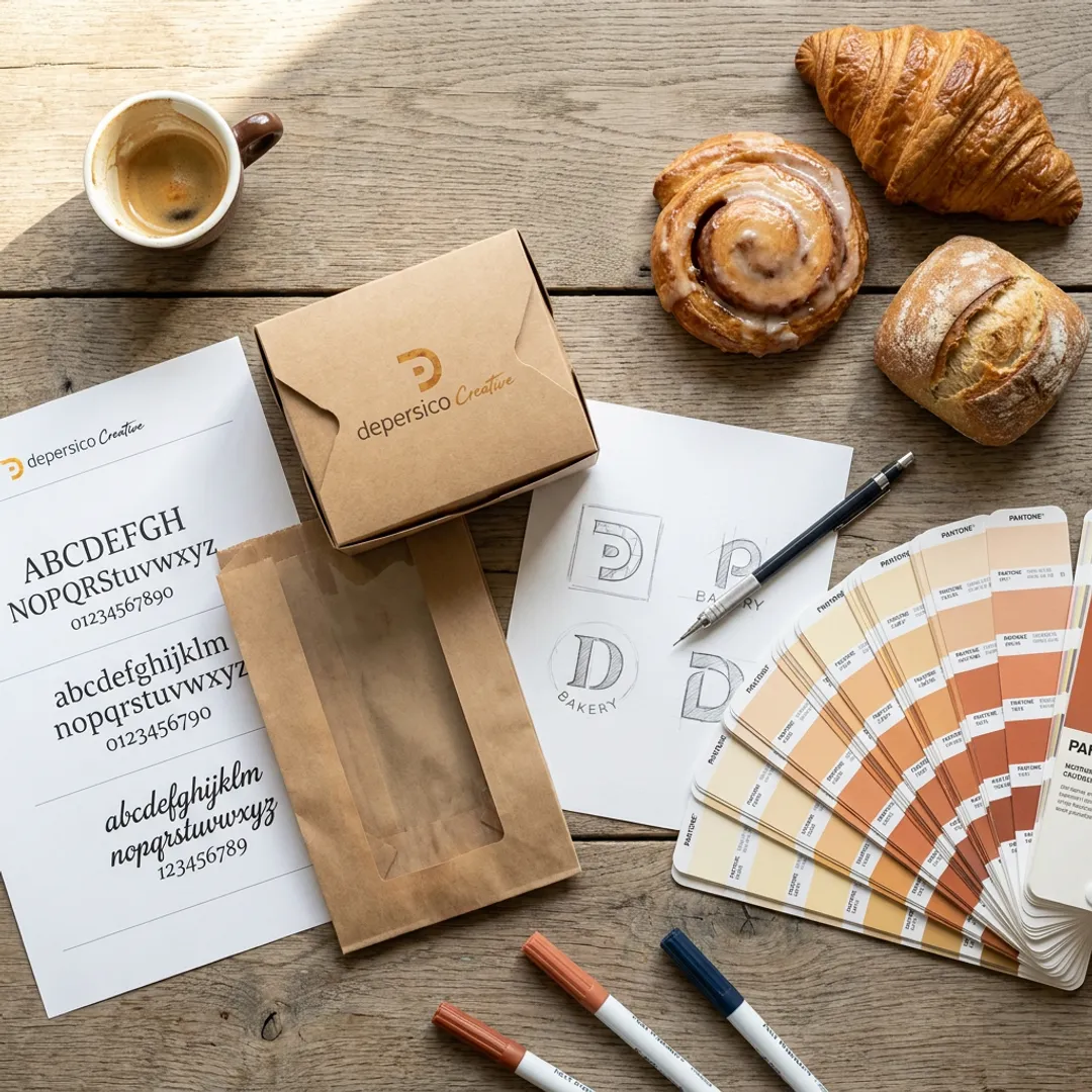 Bakery Company Logos for Food Brand Identity Design