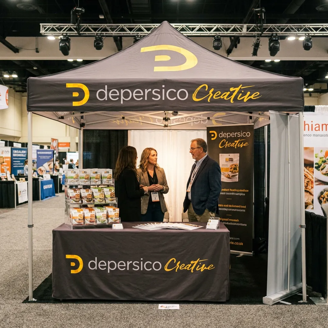 Custom Food Booth Tent Design and Print Services