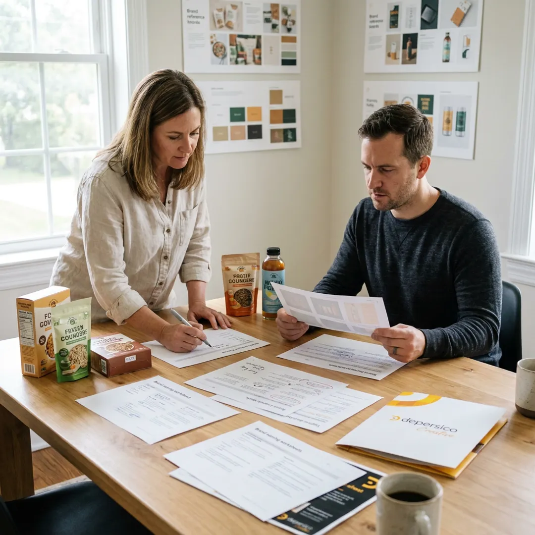 Food brand copywriting and package messaging