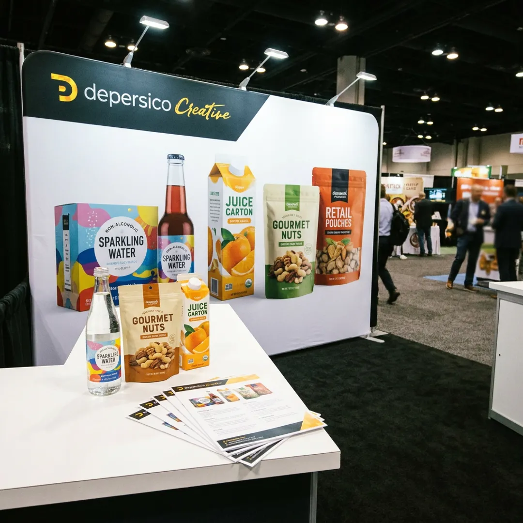 Hanging Banners for Trade Shows and Food Brand Booths