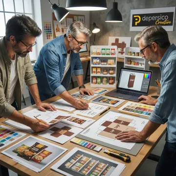 Package design process for food products