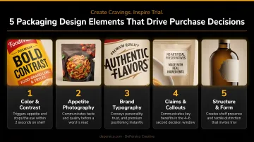 5 key packaging design elements that drive food and beverage purchase decisions