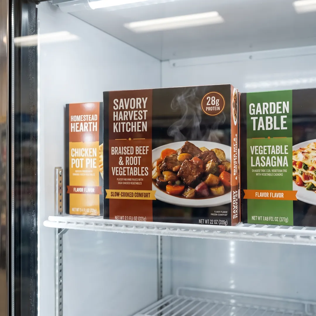 Frozen Food Labels & Design