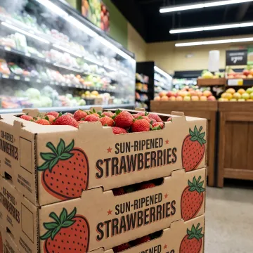 Corrugated Fruit Box Design & Templates