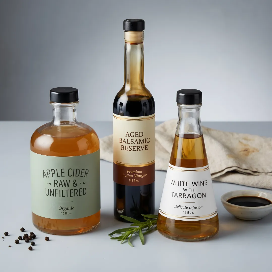 Vinegar Bottle Label Design Templates