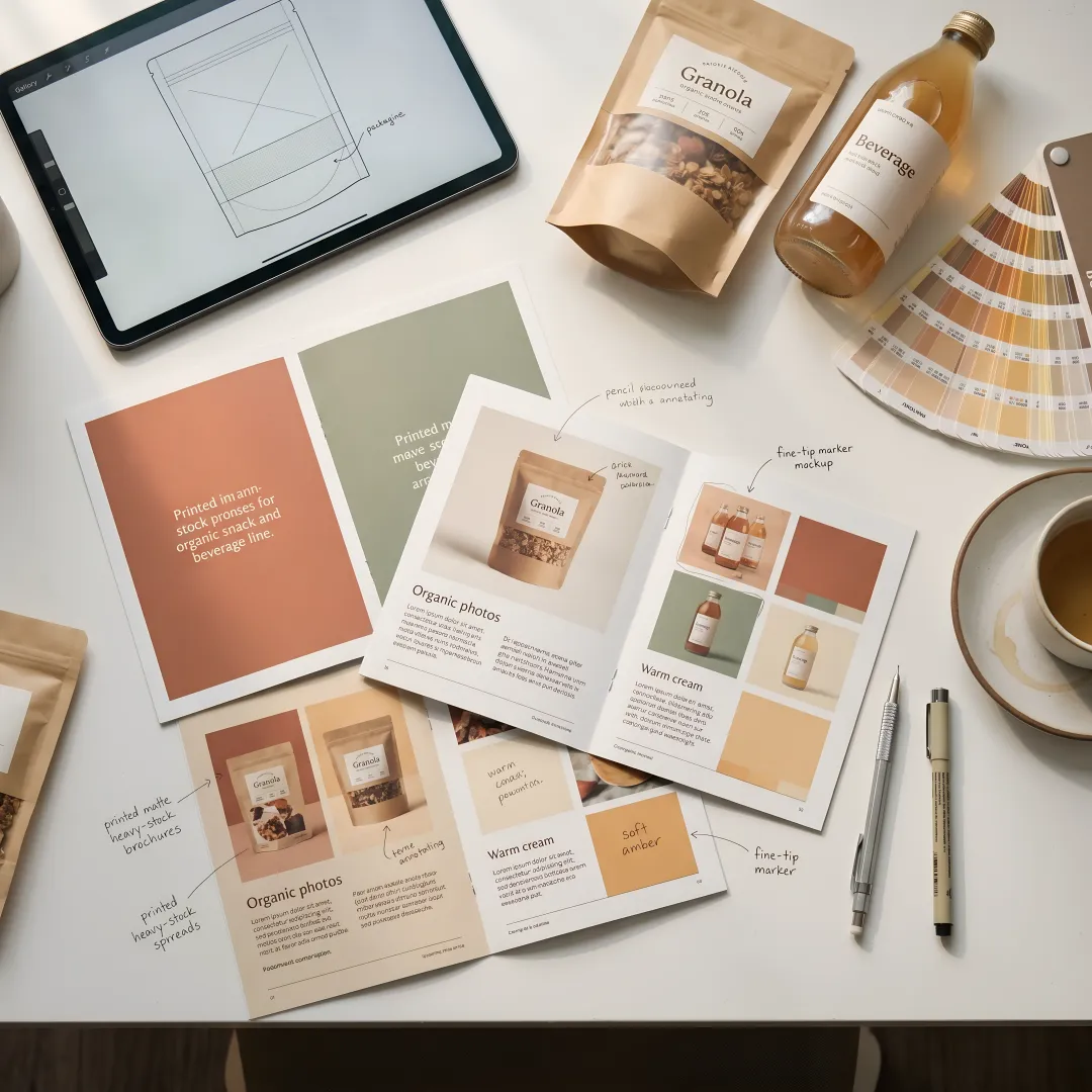 Organic Products Brochure Templates & Resources
