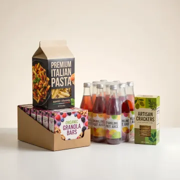 Custom food and beverage carton packaging design