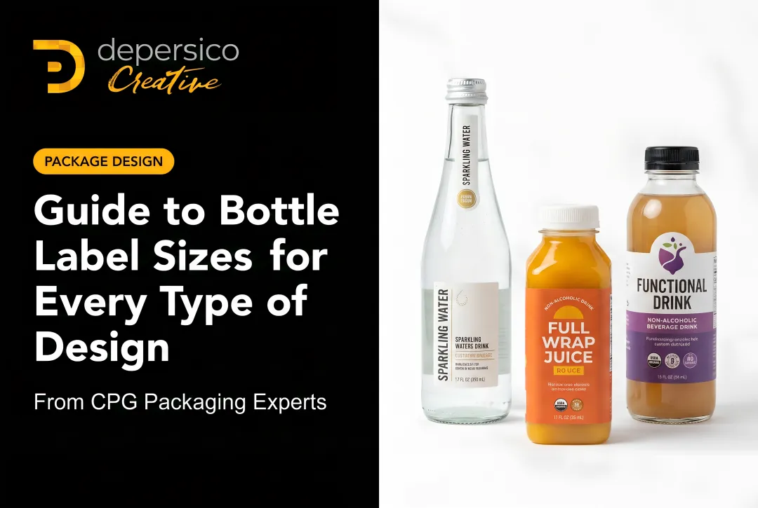Guide to Bottle Label Sizes for Every Type of Design
