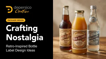 Crafting Nostalgia: Retro-Inspired Bottle Label Design Ideas