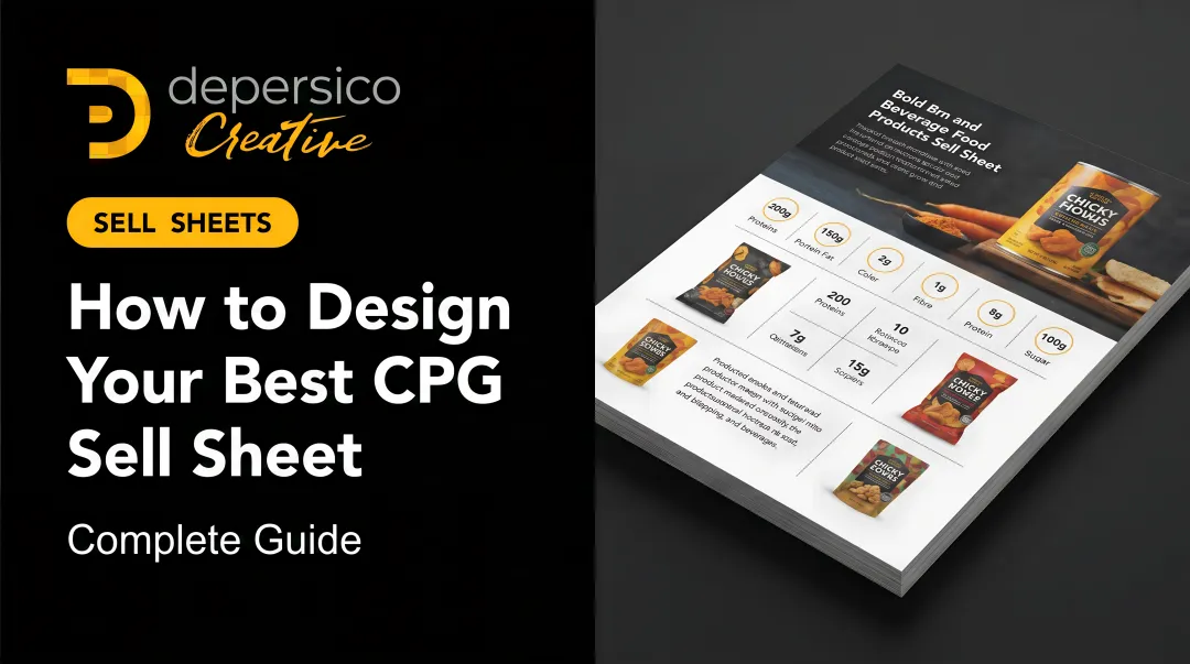 How to Design Your Best CPG Sell Sheet: Complete Guide