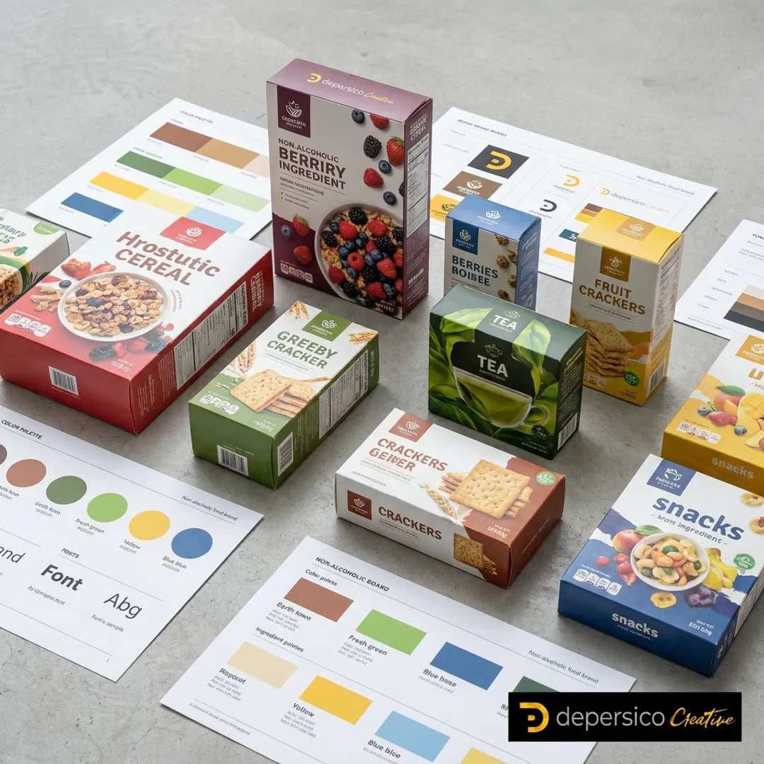 Food Box Logo Designs for CPG and Retail Brands