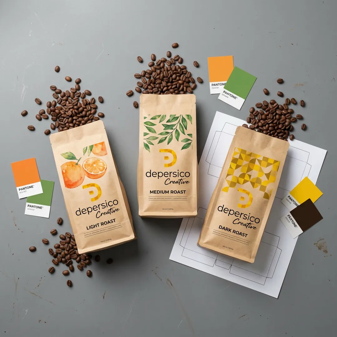 Coffee Bag Design Services for Food and Beverage Brands