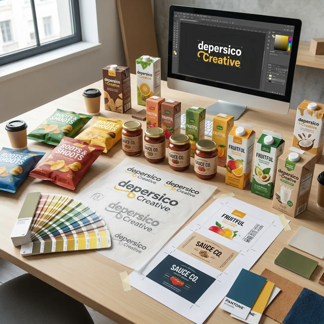 Food Brand Identity Design for CPG and Startup Brands