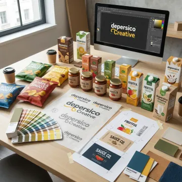 Food Brand Identity Design for CPG and Startup Brands