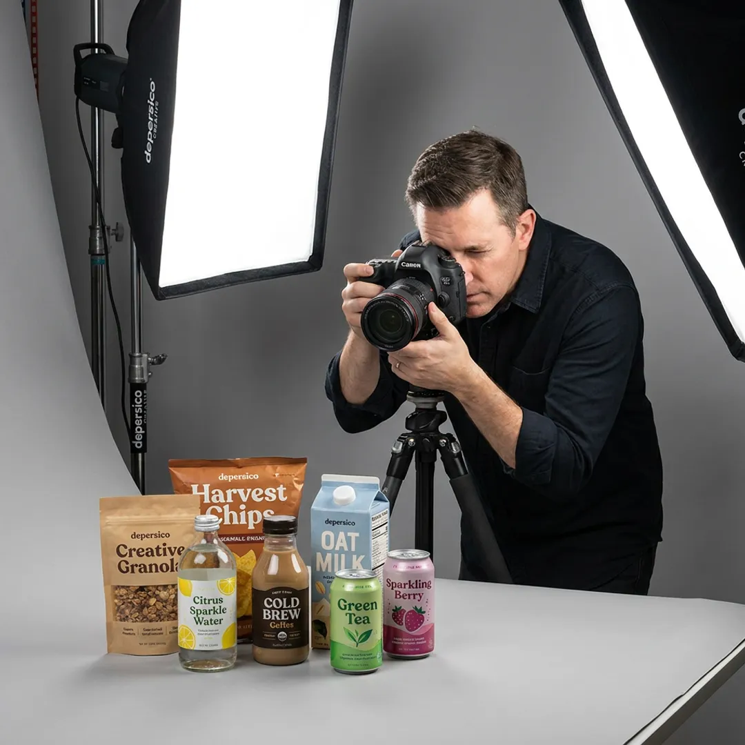 Food Beverage Photographer for CPG Brand Packaging