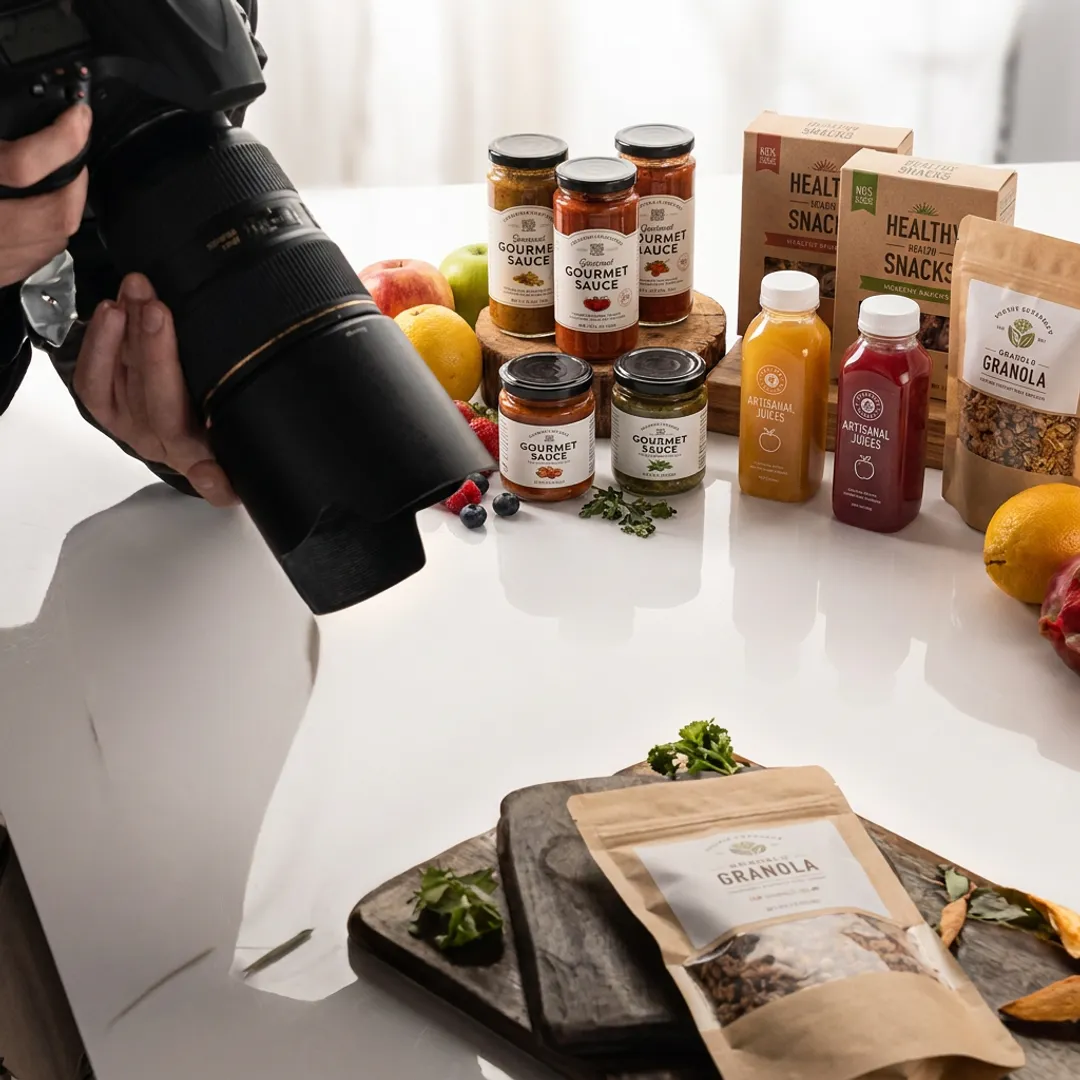 Food Photography Site for CPG and Food Brands