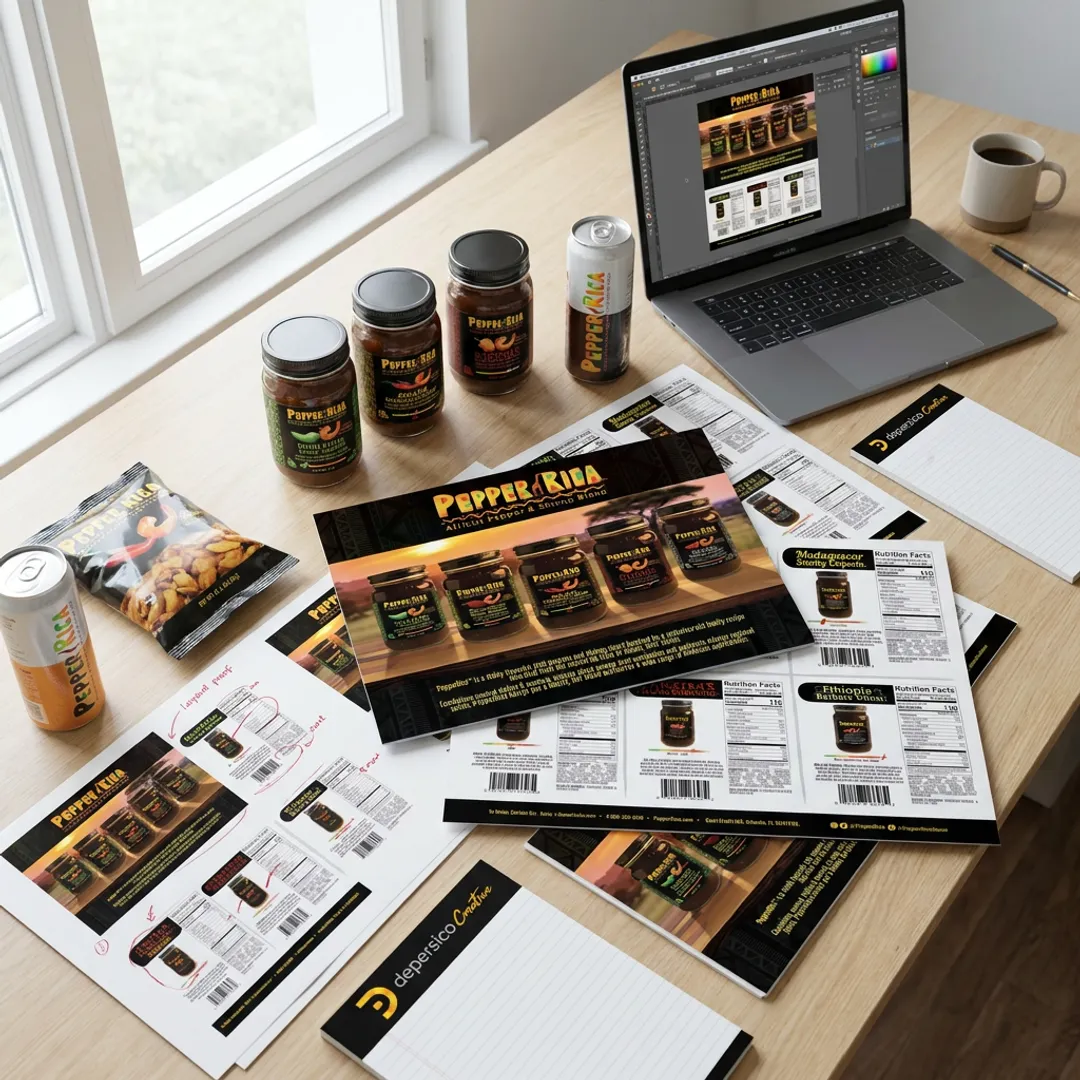 Catalogue Designing Services for Food and Beverage Brands