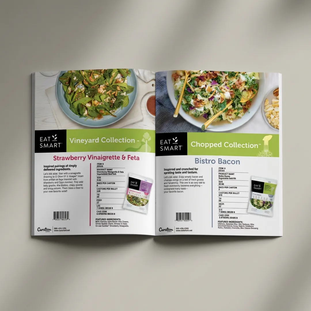 Promotional Brochures for Food and Beverage Brands