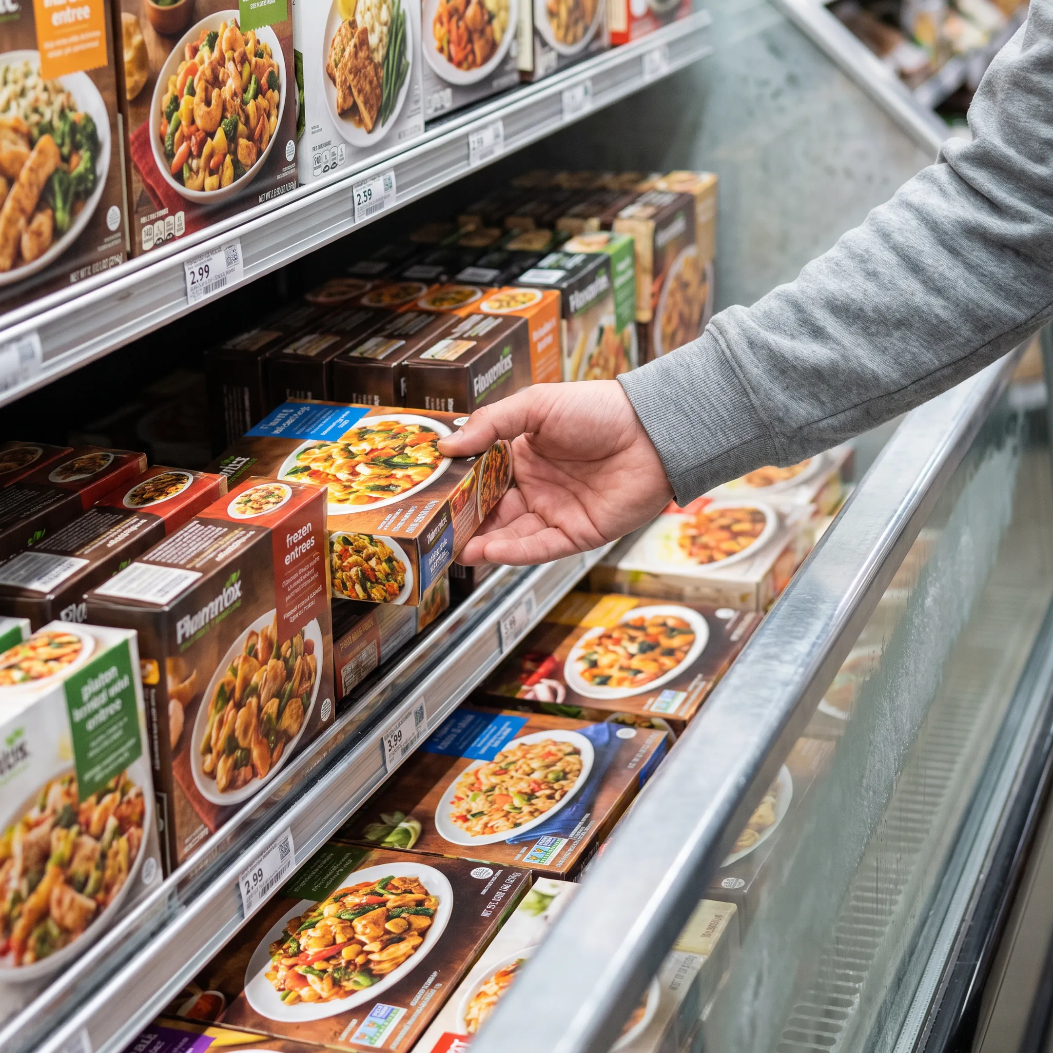 Frozen Food Brochure Design for CPG Brands