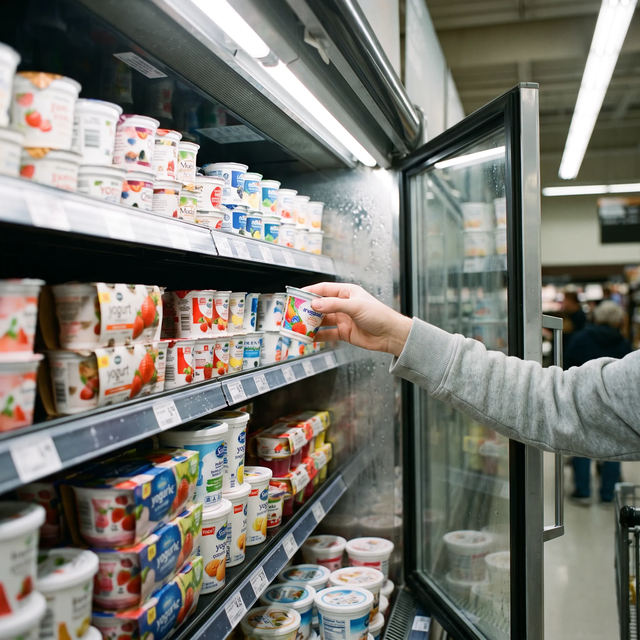 Dairy package design process in studio