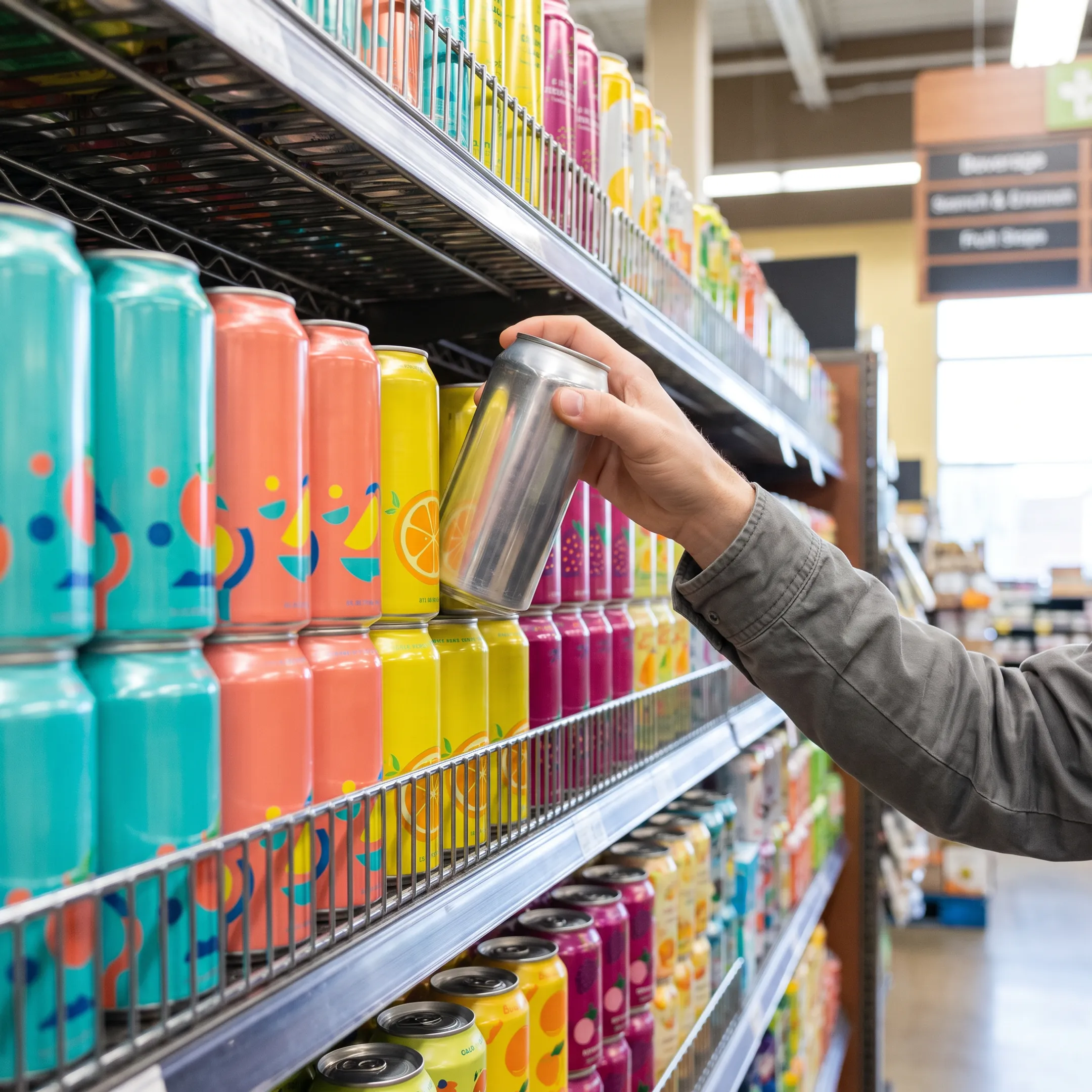 Food branding team reviewing package design concepts