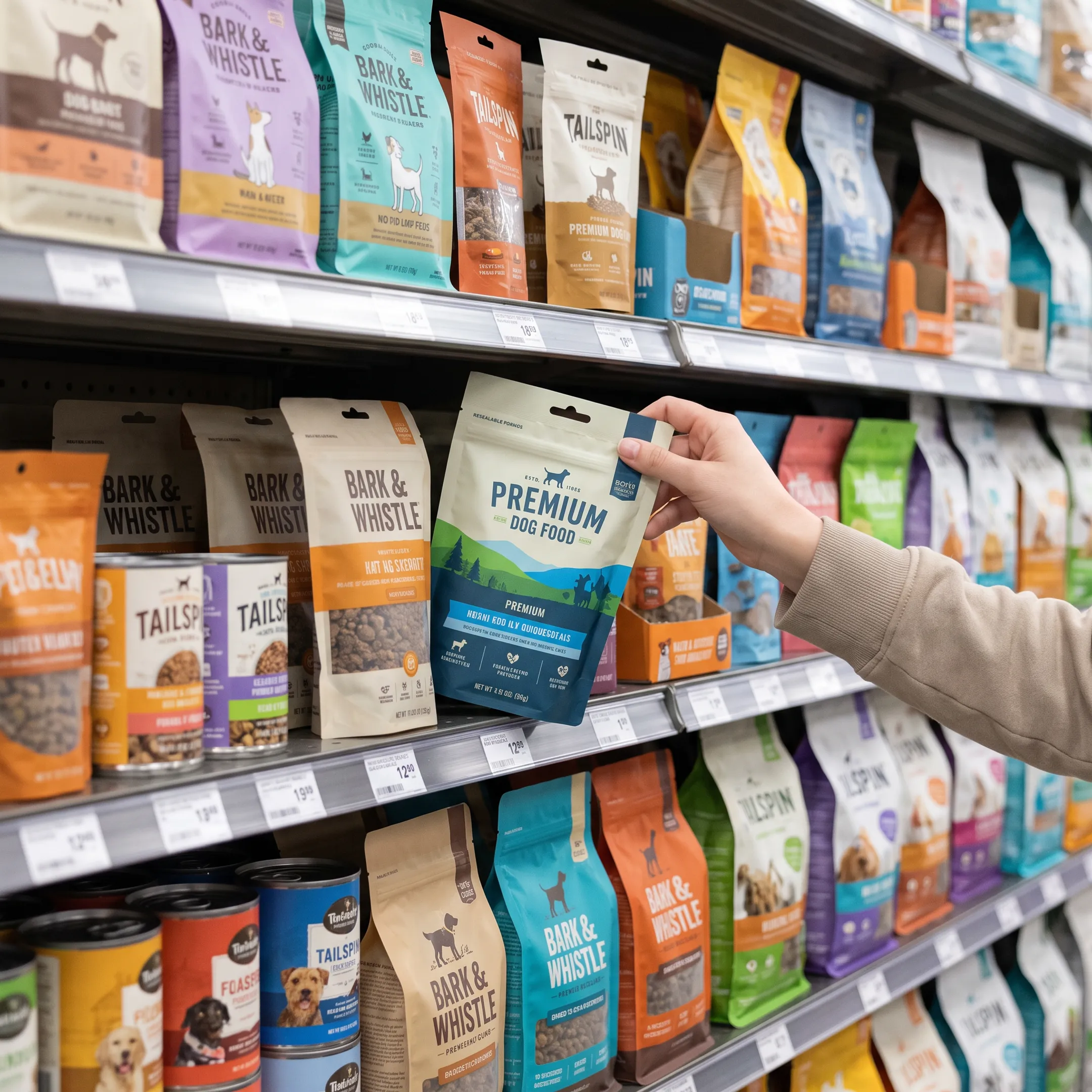 Dog Food Packaging Design for CPG and Pet Brands
