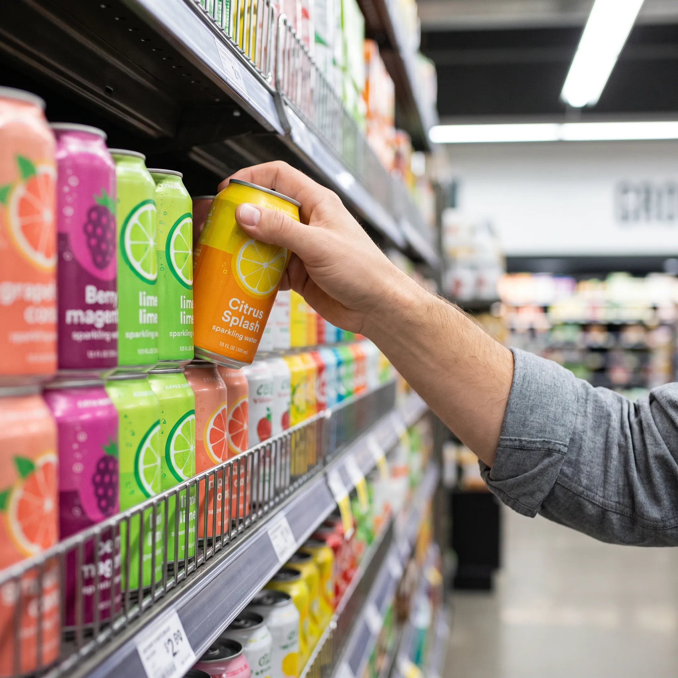 Designer reviewing food product catalogue layouts
