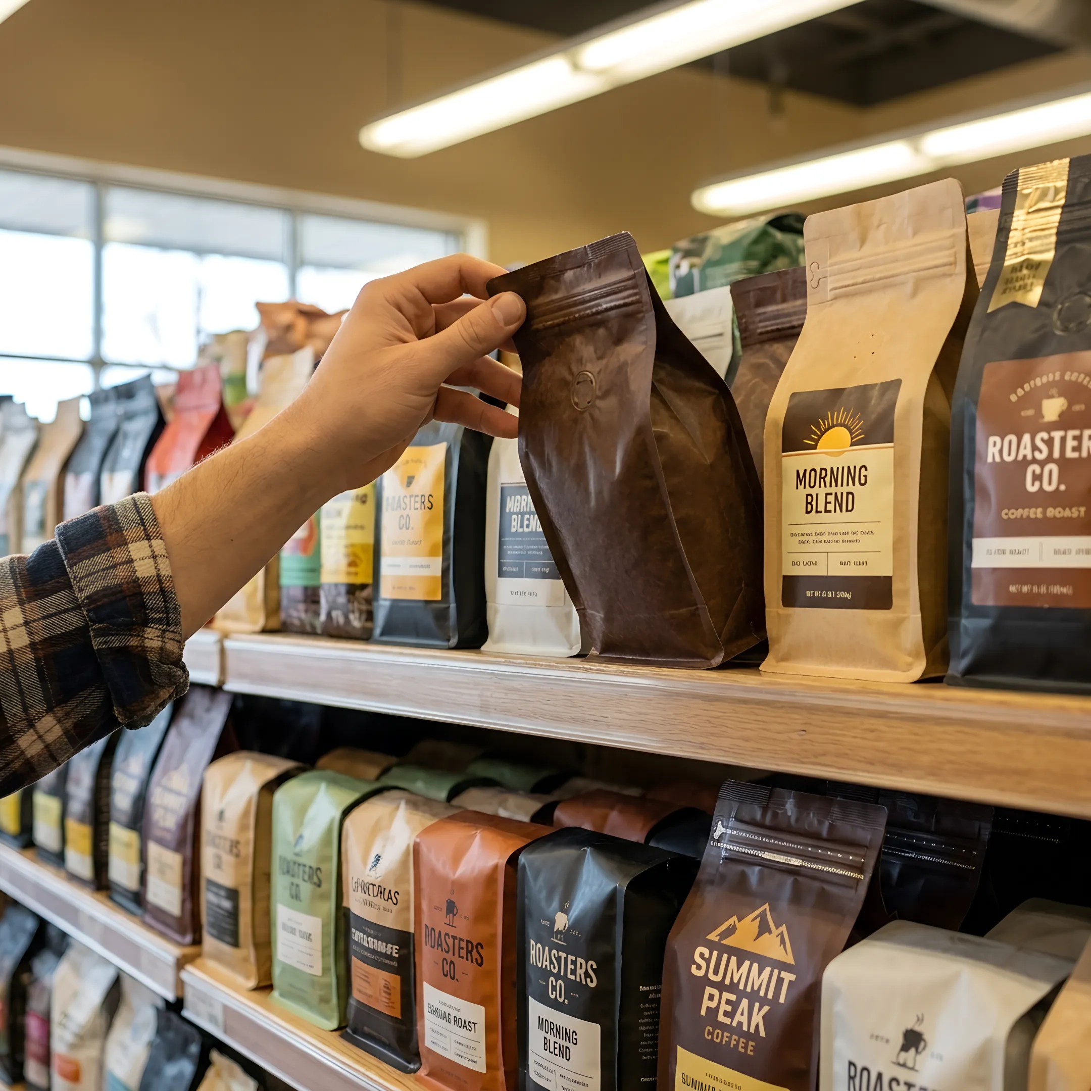 Coffee Bag Design Services for Food and Beverage Brands