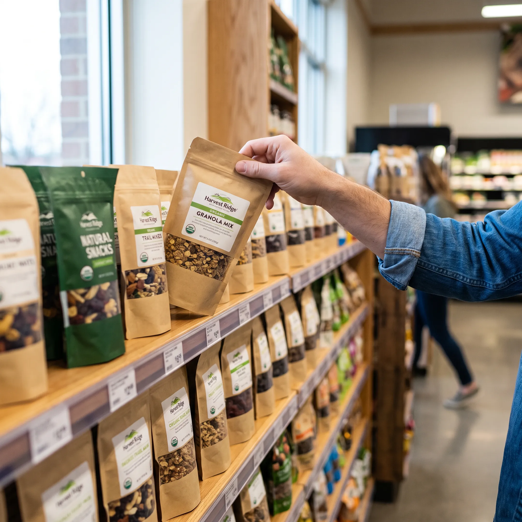 Organic Food Logo Designs for CPG and Startup Brands