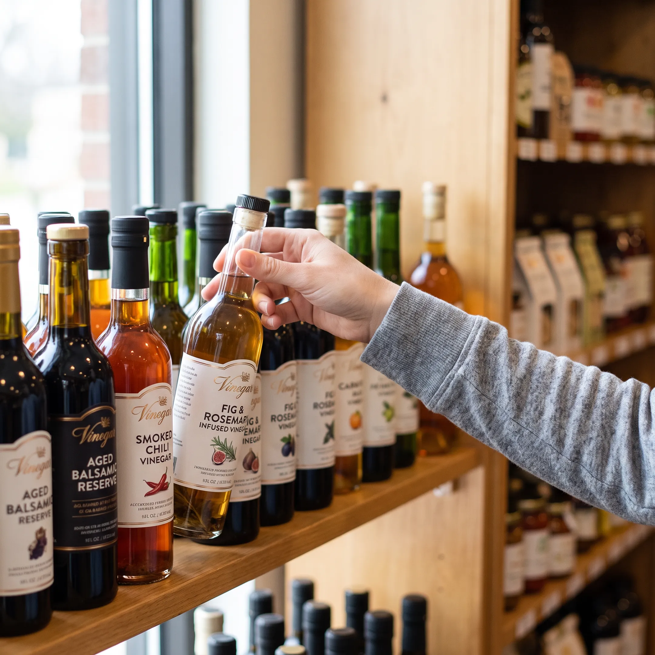 Vinegar Bottle Label Design Templates