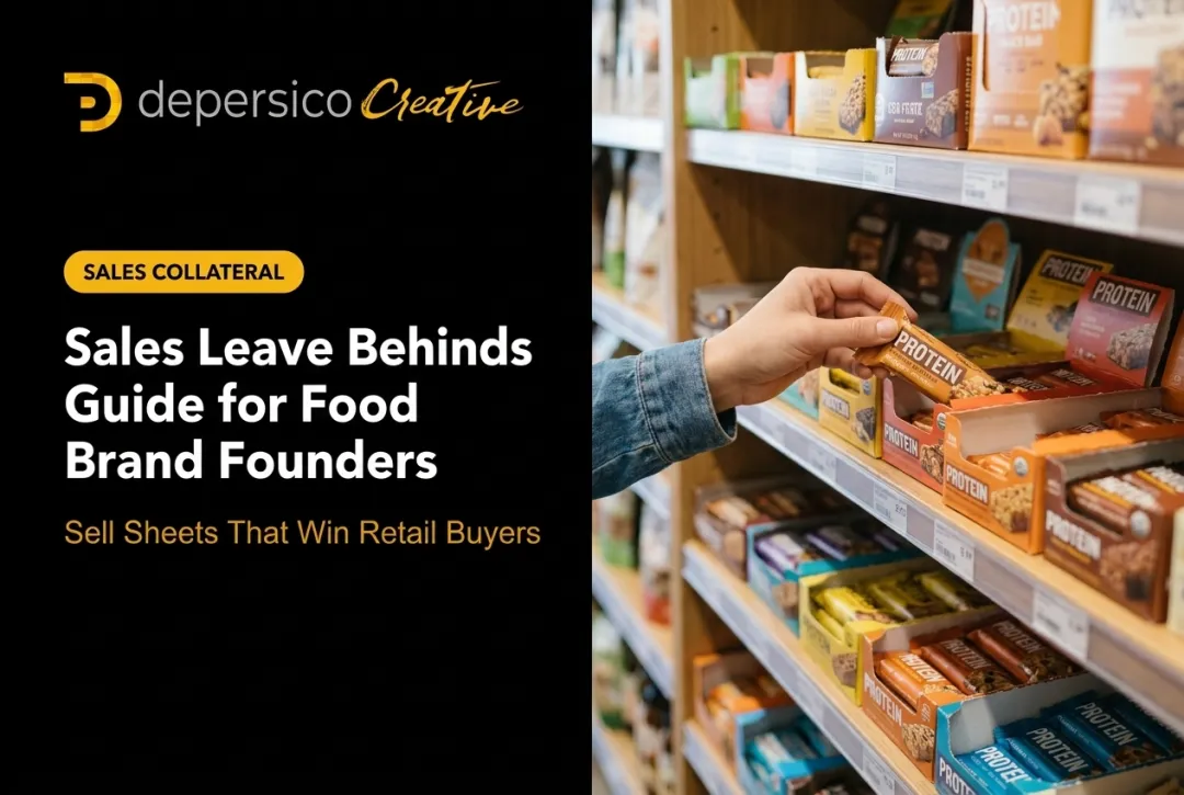 Sales Leave Behinds Guide for Food Brand Founders