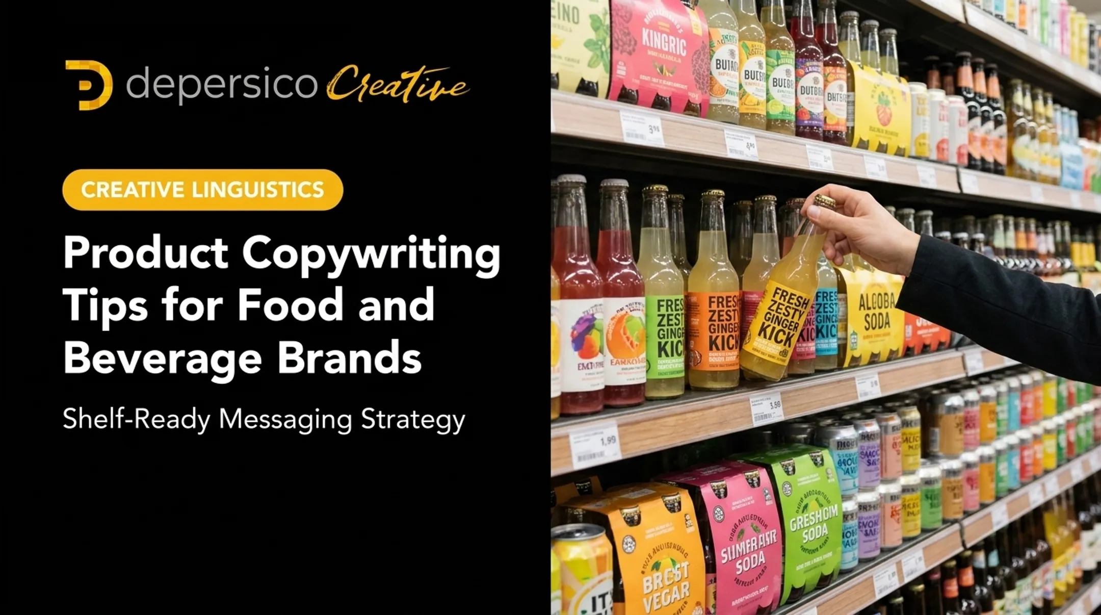 Product Copywriting Tips for Food and Beverage Brands