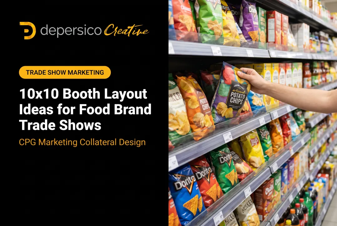 10x10 Booth Layout Ideas for Food Brand Trade Shows