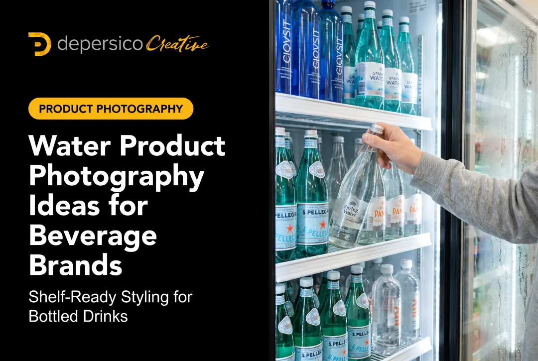 Water Product Photography Ideas for Beverage Brands