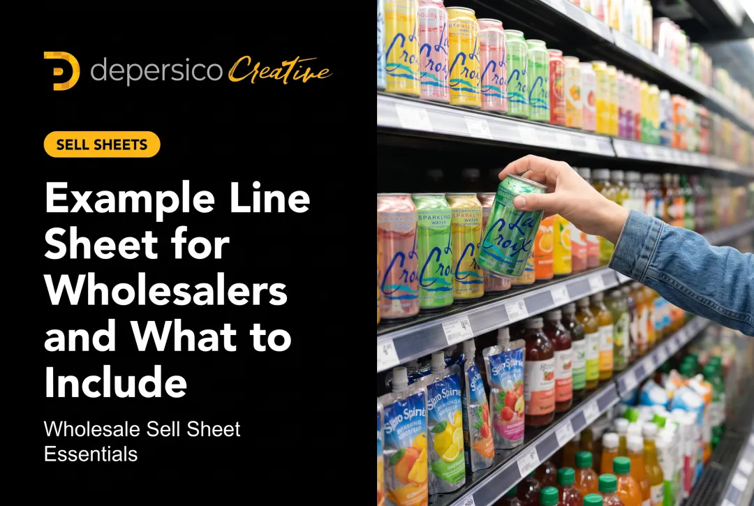 Example Line Sheet for Wholesalers and What to Include