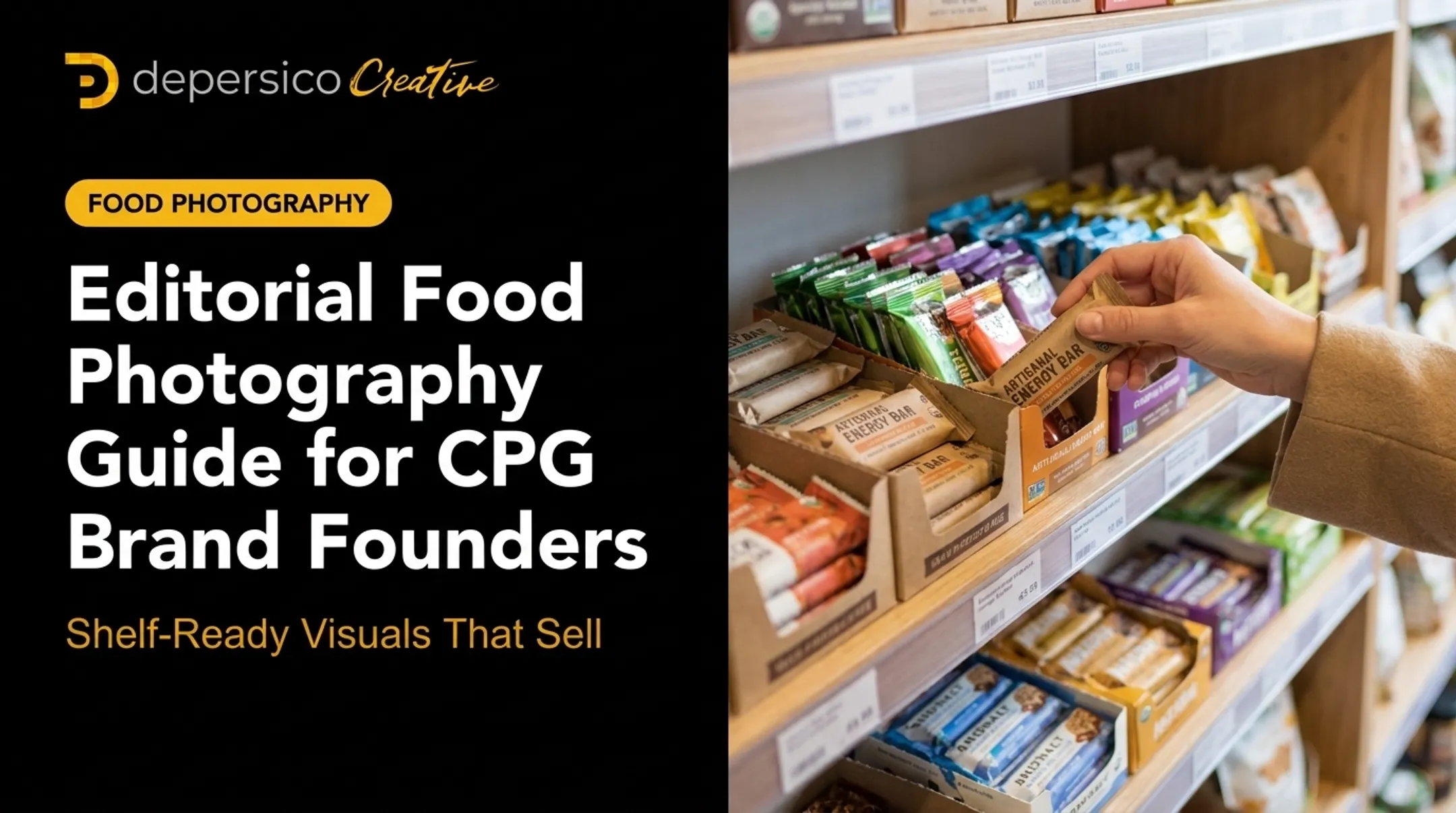 Editorial Food Photography Guide for CPG Brand Founders