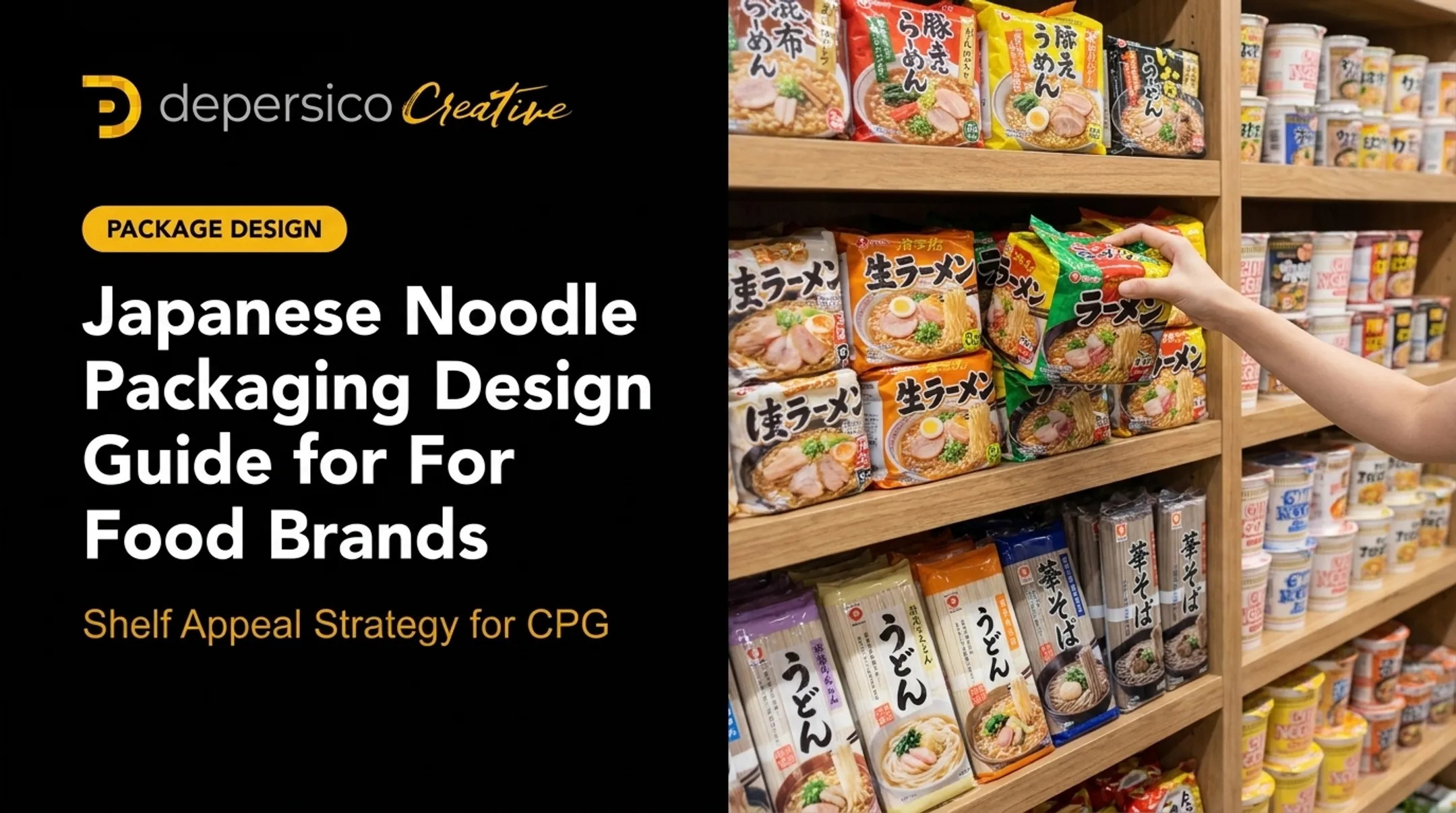 Japanese Noodle Packaging Design Guide for Food Brands