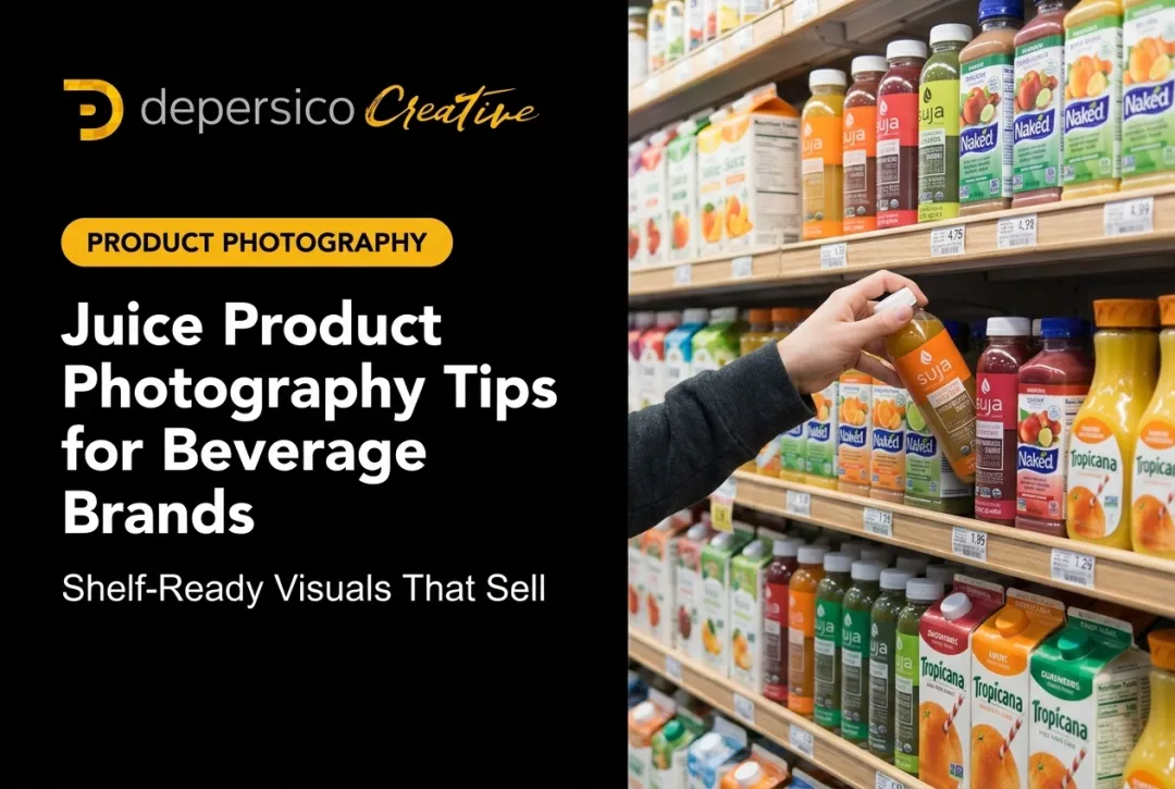 Juice Product Photography Tips for Beverage Brands