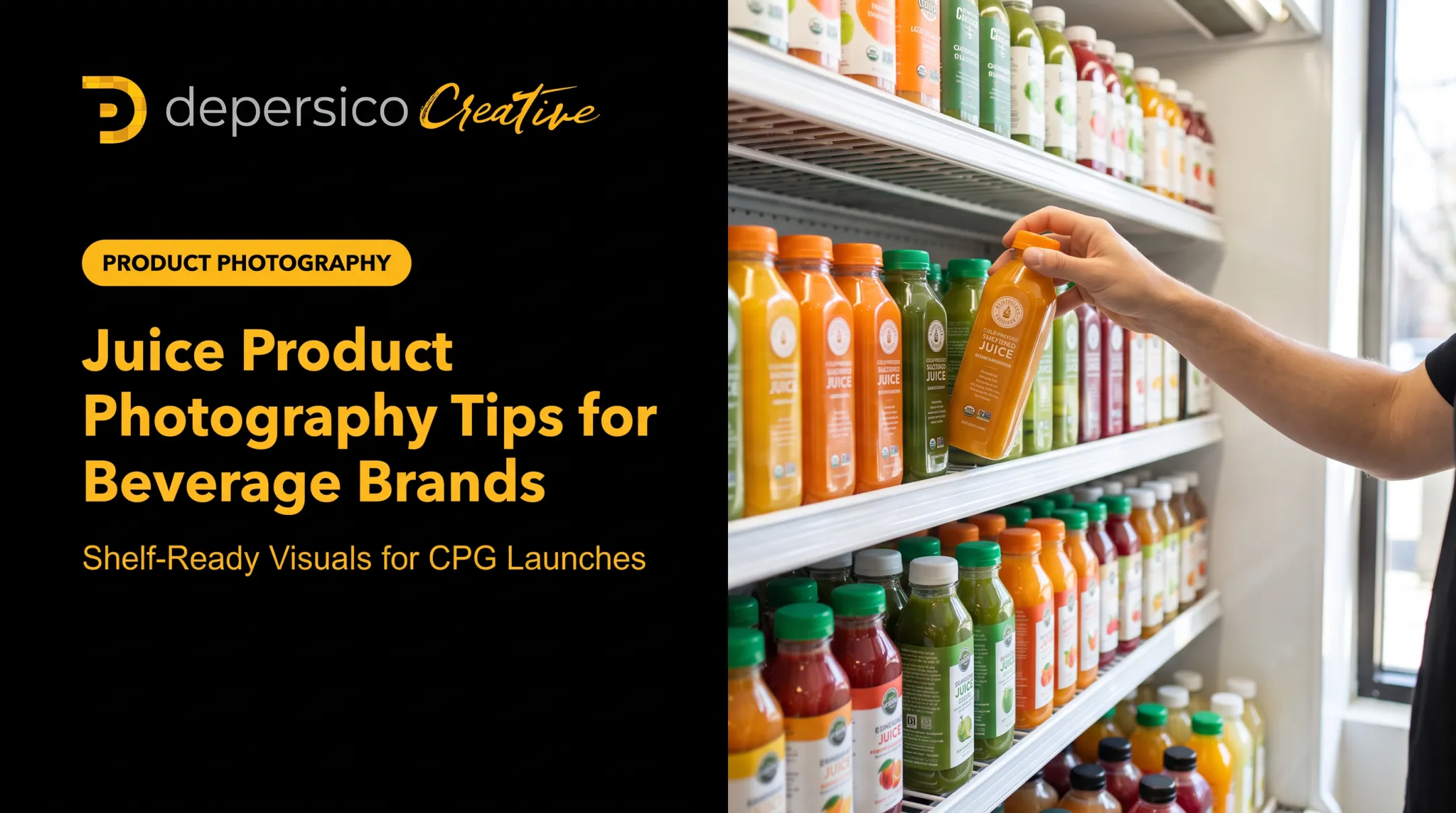 Juice Product Photography Tips for Beverage Brands