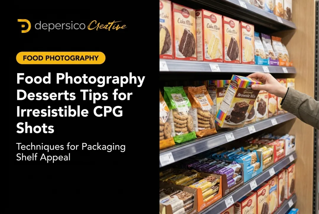 Food Photography Desserts Tips for Irresistible CPG Shots