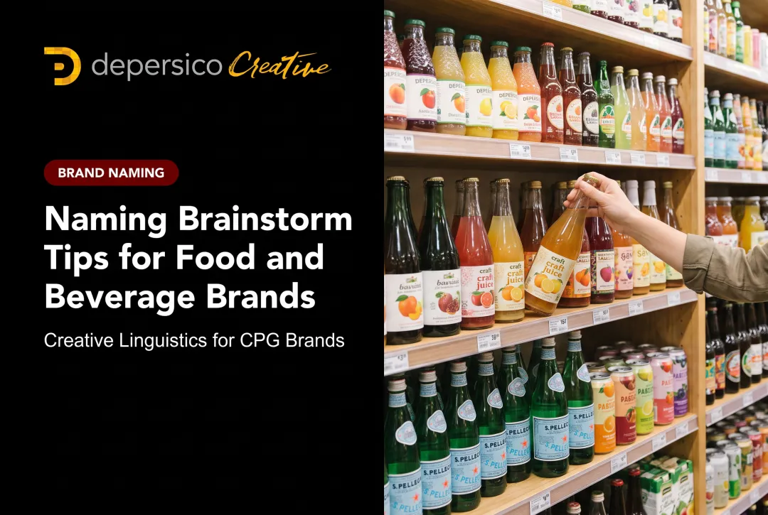 Naming Brainstorm Tips for Food and Beverage Brands