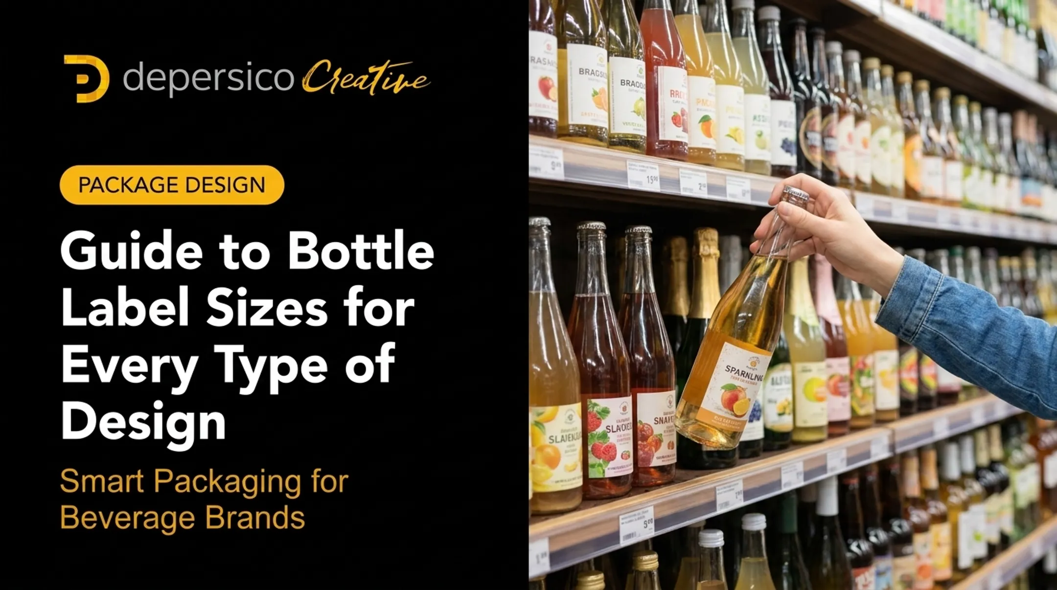 Guide to Bottle Label Sizes for Every Type of Design