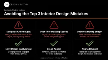 Three common real estate design mistakes and how to avoid them