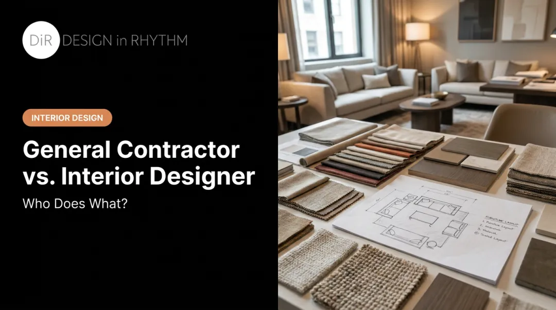 General Contractor vs. Interior Designer: Who Does What?