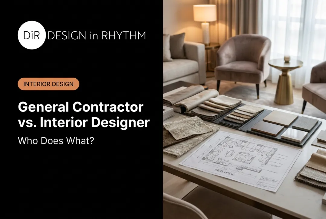General Contractor vs. Interior Designer: Who Does What?